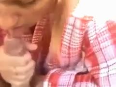 My friend's penis was supplied by a kinky, cheap, light-haired whore with BJ in the car.